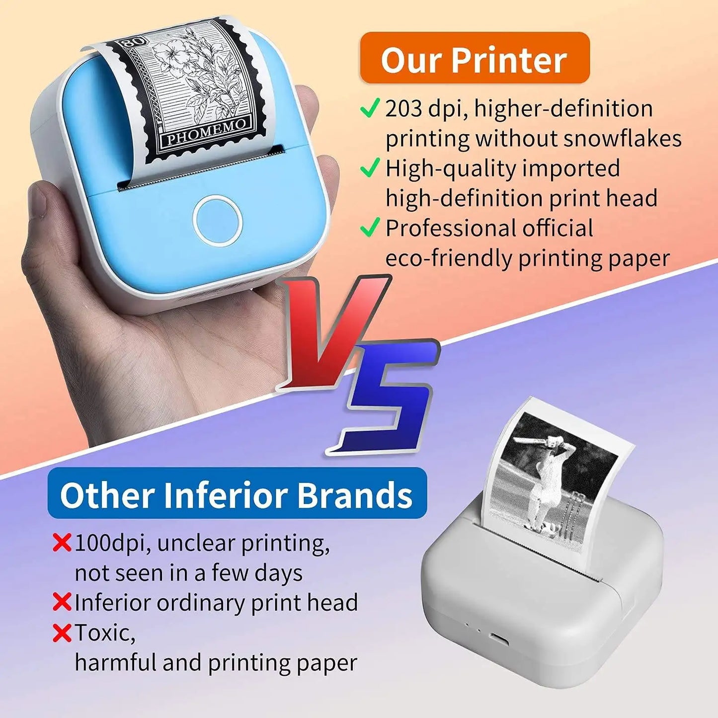 ZapPrint™- Portable Inkless Printer 